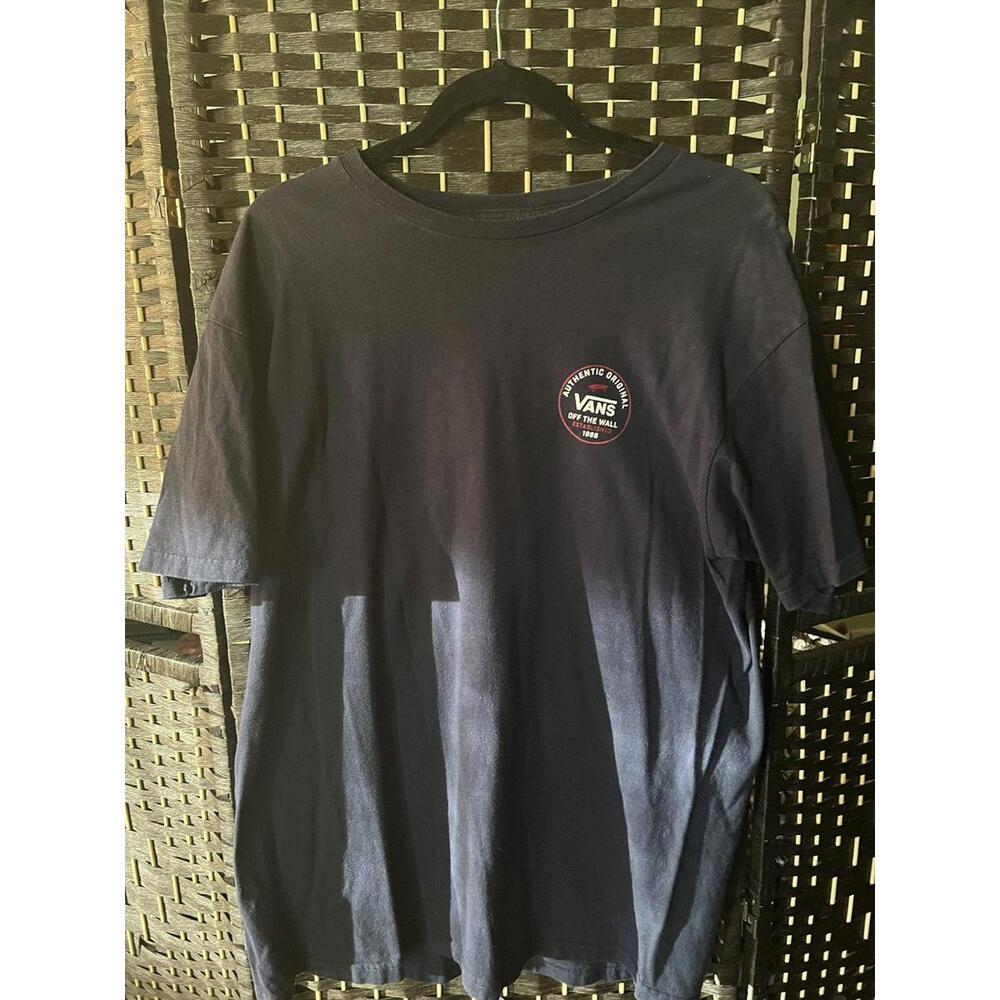 Vans Navy Authentic Original Skating T-Shirt